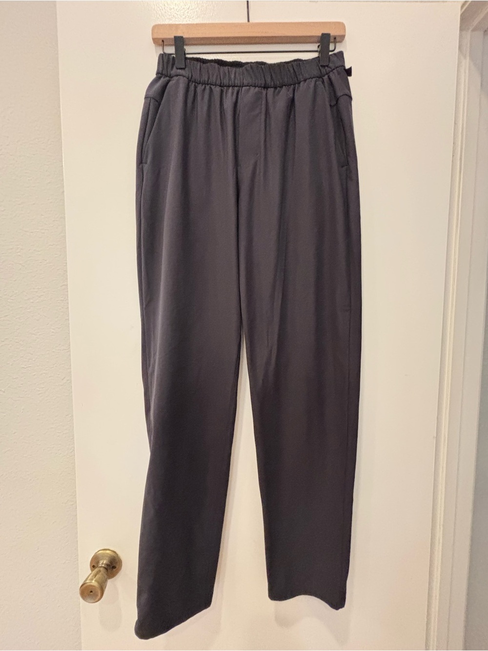 lululemon athletica stretchy wrinkle resistant Elastic-Waist ABC pull on pants
